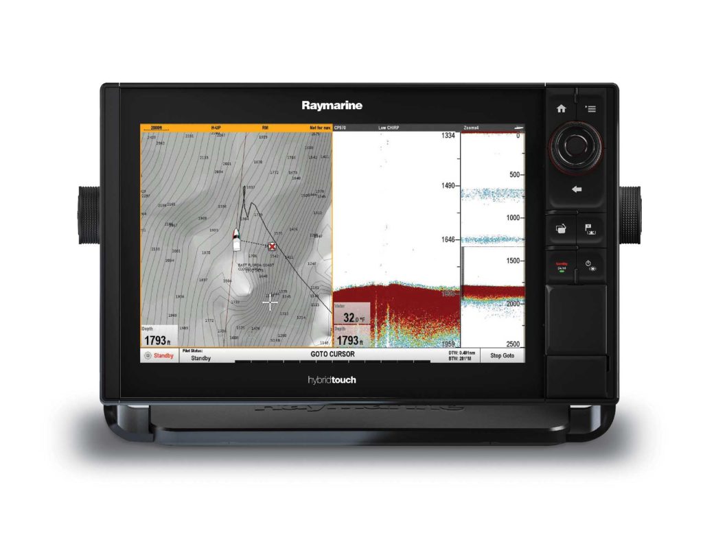 Raymarine’s CP570 3 kW depth sounder