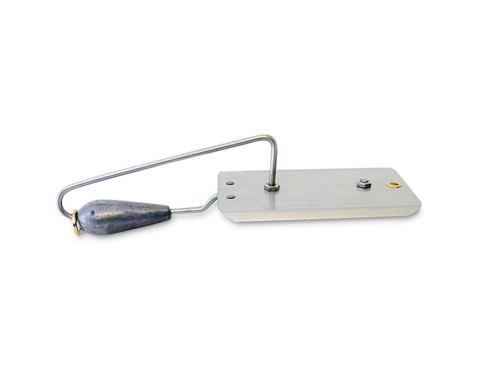 Planer used to present baits for wahoo