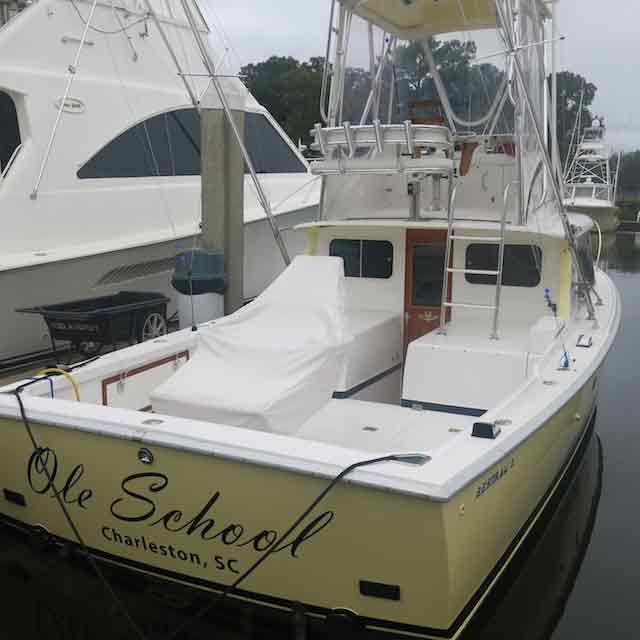 boat at dock slip