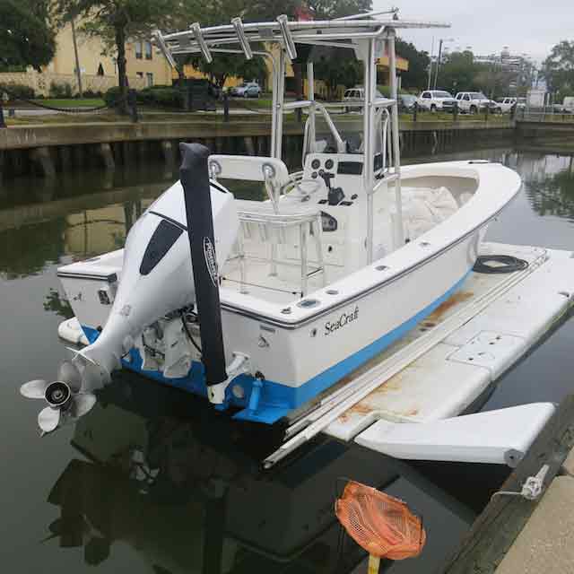 fishing boat at docks