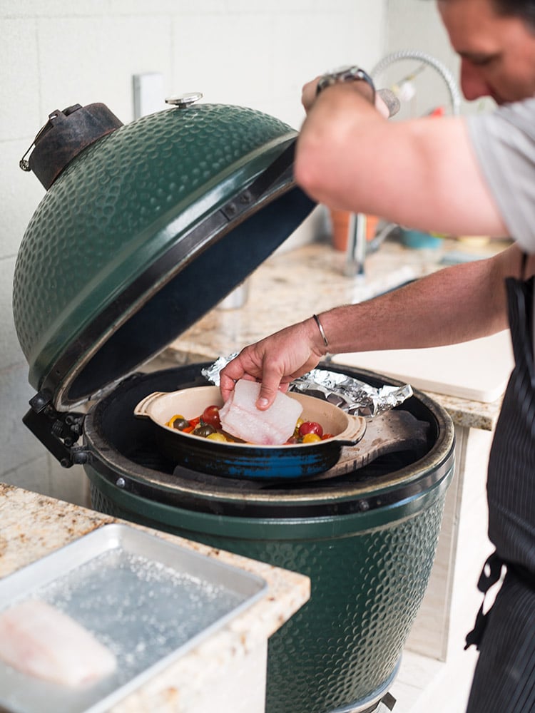 Flounder Seafood Grill Recipe