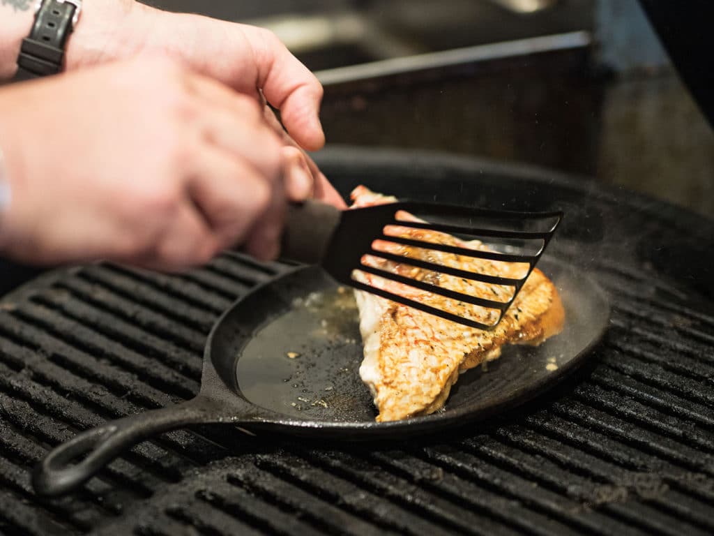 Snapper Collar Seafood Recipe