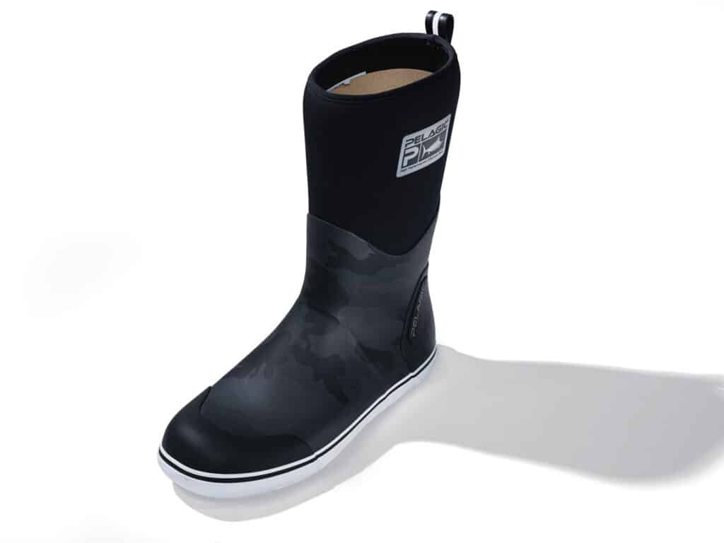 Pelagic Expedition 12 Deck Boots. Neoprene uppers on a rubber boot.