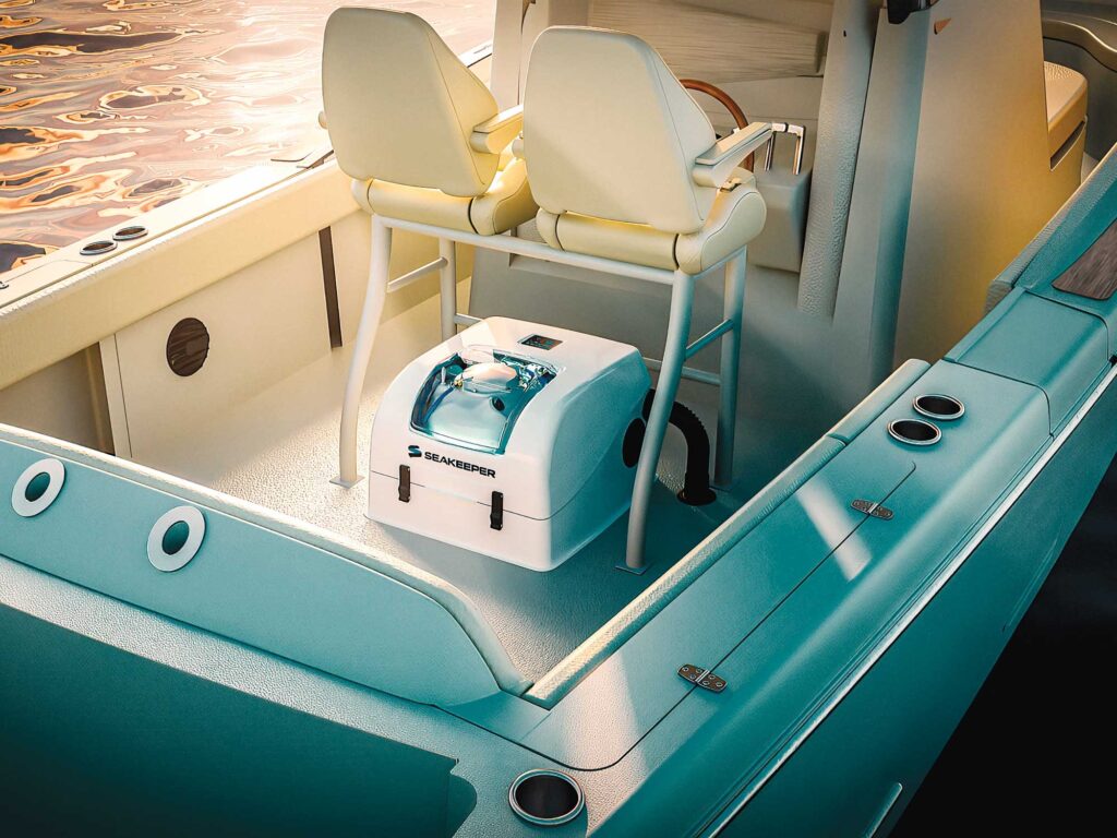 Seakeeper on a boat