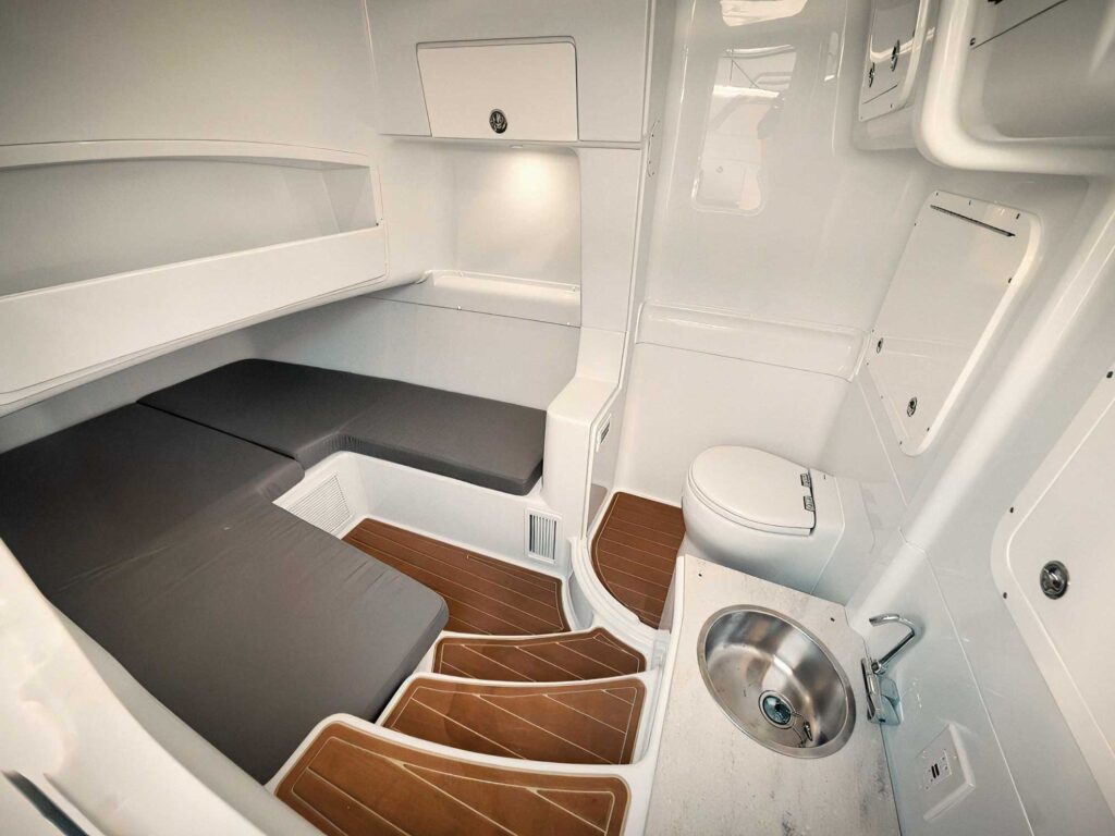 Cabin on a fishing boat