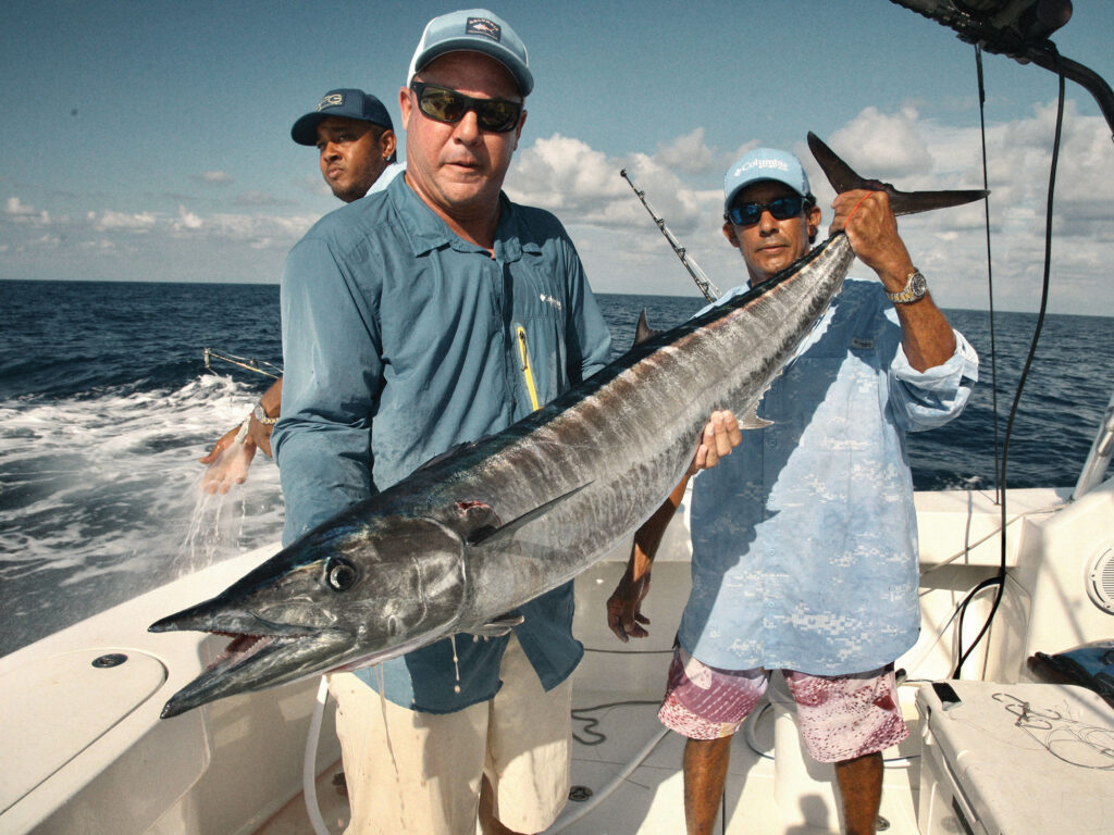 Wahoo caught trolling