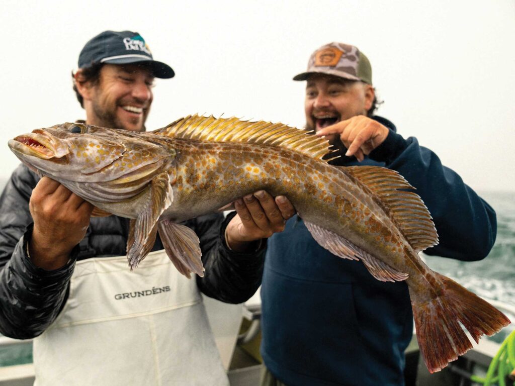 Lingcod caught in Sitka